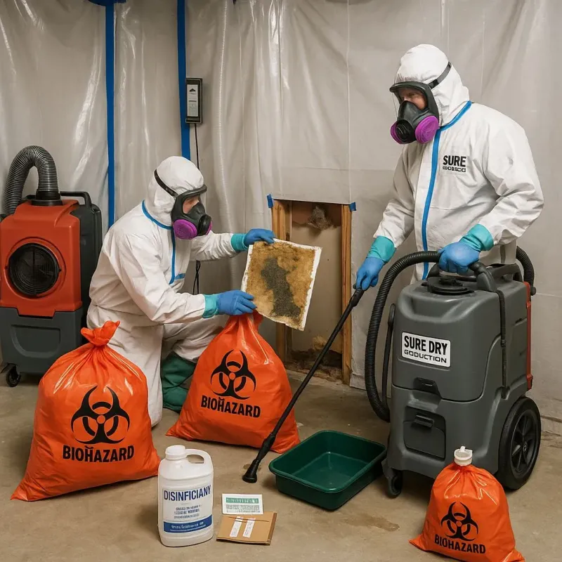 Contaminated Water Handling Protocols process in Frontenac, KS
